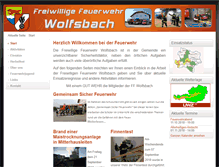 Tablet Screenshot of ff-wolfsbach.at